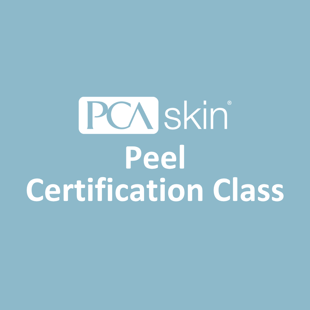 PCA Skin Chemical Peel Certification 9/27