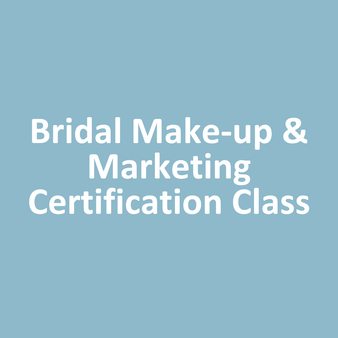 Bridal Make-up Artistry and Marketing 10/4