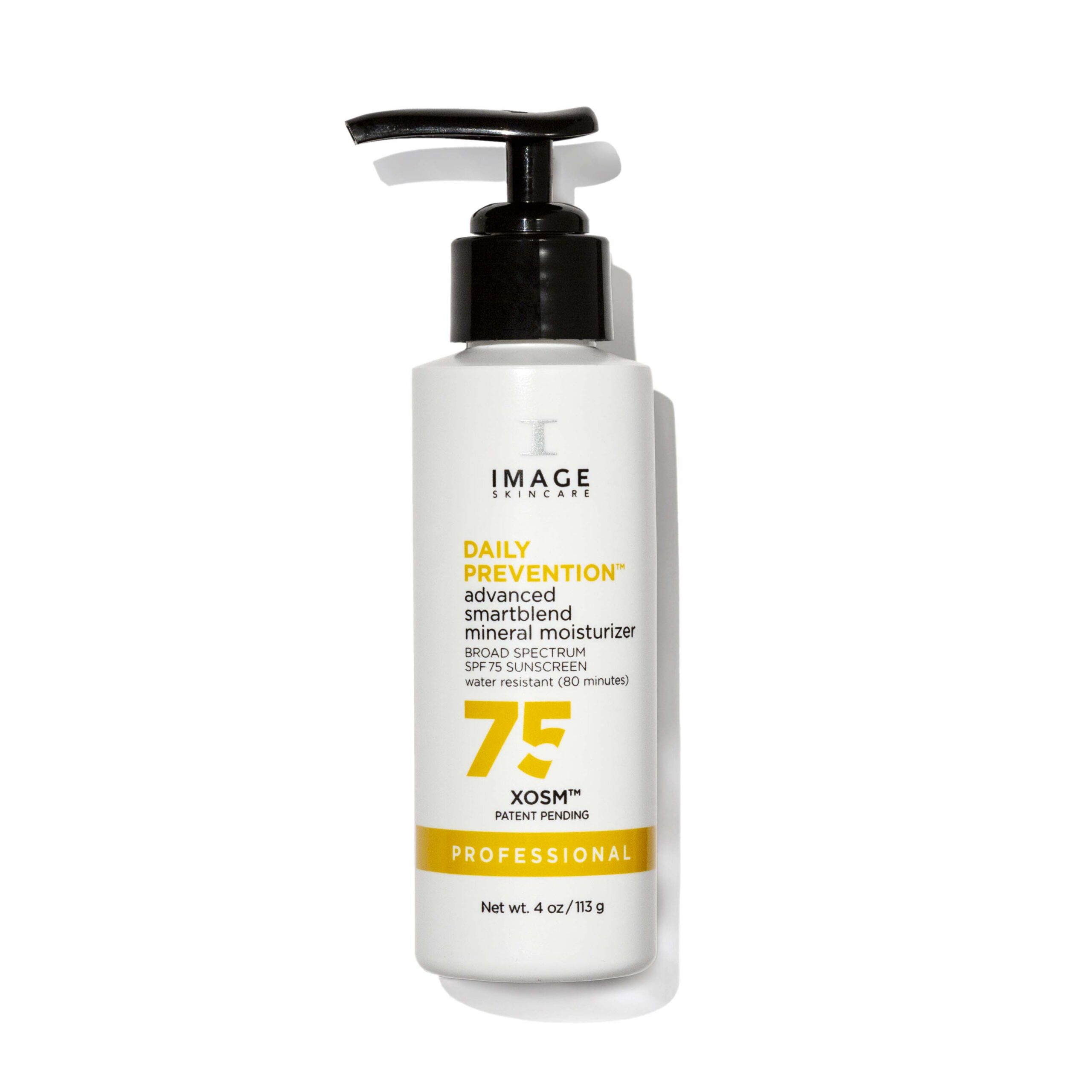 IMAGE Skincare Professional DAILY PREVENTION advanced smartblend mineral moisturizer SPF 75 4 oz