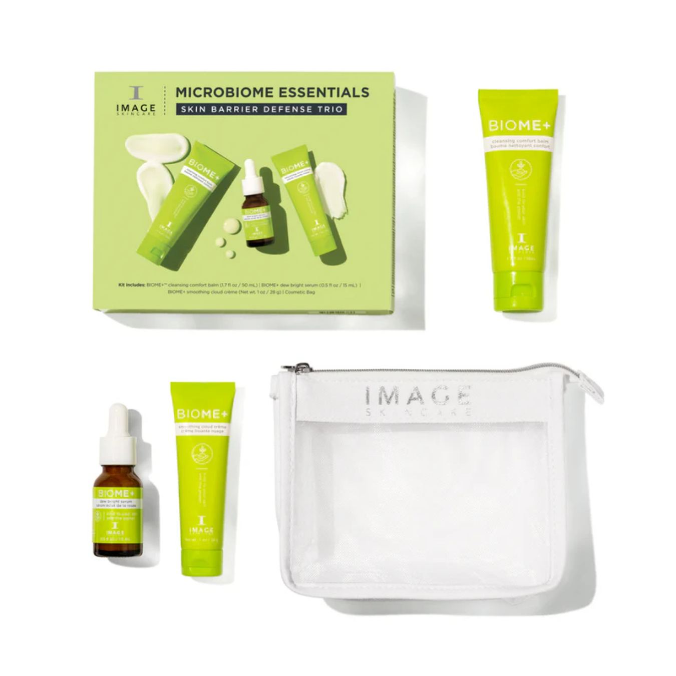 IMAGE Skincare MICROBIOME ESSENTIALS Skin Barrier Defense Trio